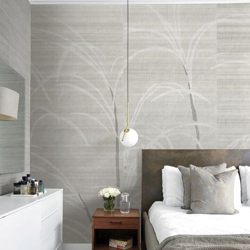 Papel de parede contemporâneo - MURALES FLOREALE PH15002 - BIANCHI LECCO SRL - em tecido não tecido / floral / efeito de tecido