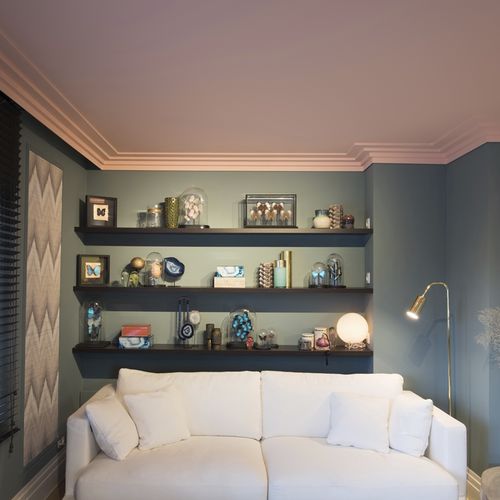 Cornija de parede - CORNICE C392 - BIANCHI LECCO SRL - em poliuretano / pré-fabricada / para ambiente interno