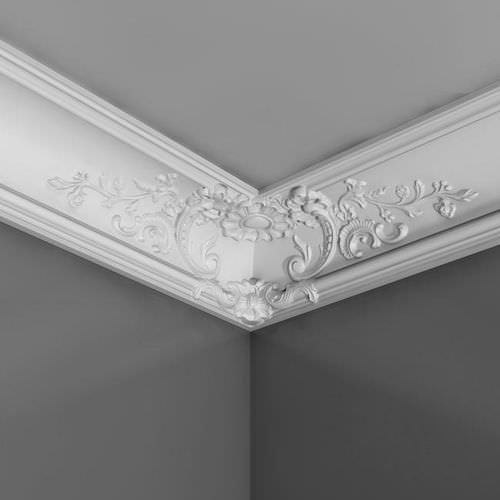 Moldura em poliuretano - CORNICE SOFFITTO C338B - BIANCHI LECCO SRL
