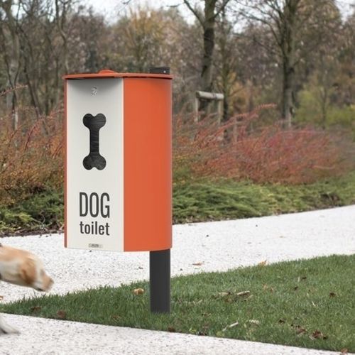 Lixeira para coleta de fezes de cães - MIANE DOG  - CITY DESIGN - de piso / em aço termolacado / em aço galvanizado