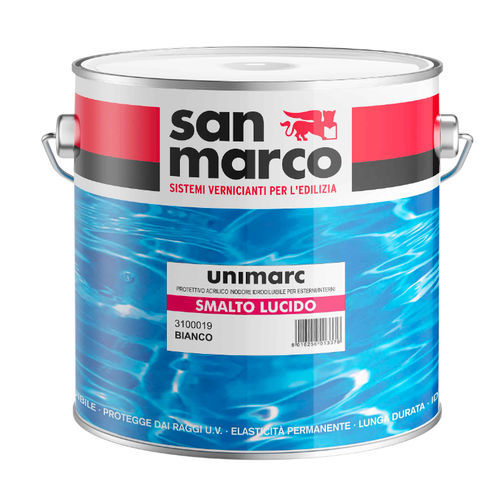 Tinta de proteção - UNIMARC SMALTO LUCIDO - San Marco - para ambiente interno / para ambiente externo / para parede