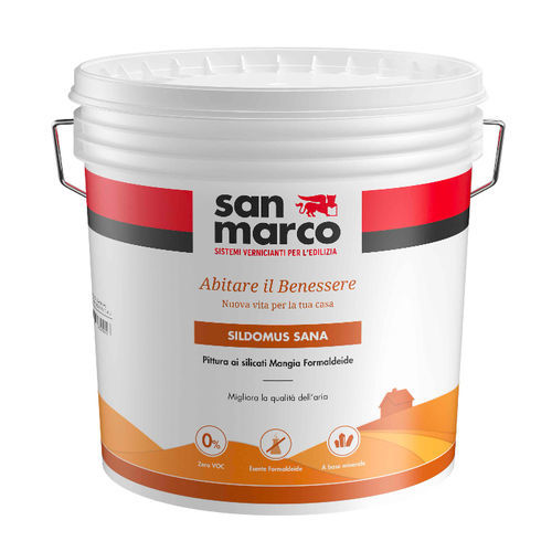 Tinta decorativa - SILDOMUS SANA - San Marco - para ambiente interno / para parede / de silicato
