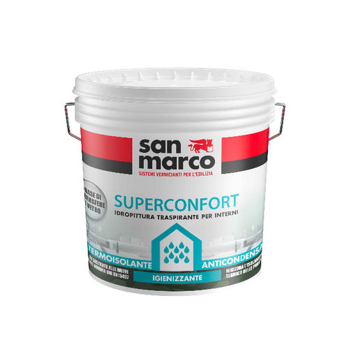 Tinta decorativa - SUPERCONFORT - San Marco - de proteção / de isolamento / para ambiente interno