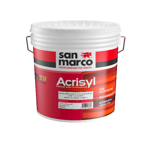 Reboco de alisamento - ACRISYL KP 1 - San Marco - de enchimento / para ambiente externo / para parede
