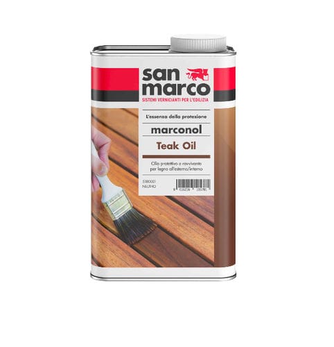 Óleo para piso de madeira - MARCONOL TEAK - San Marco