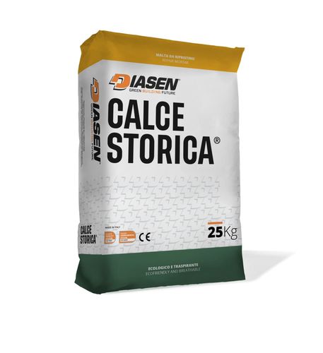 Argamassa de reparação - CALCE STORICA - DIASEN - de recuperação de estrutura / para alvenaria / para concreto