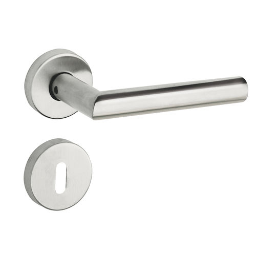 Maçaneta para porta - INOX 102 - FIMET MANIGLIE - em aço inoxidável / contemporânea