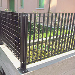 Cerca do tipo gradil - PREXA - GRIDIRON S.P.A. - Unipersonale - para jardim / metálica / de elevada segurança