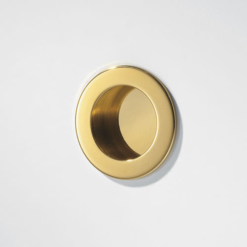 Maçaneta para porta - LIF series - GRUPPO CONFALONIERI - em latão / contemporânea / da linha residencial