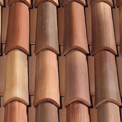 Telha colonial - COPPINO TIROLO ANTICO - INDUSTRIE COTTO POSSAGNO - com ventilação / cerâmica