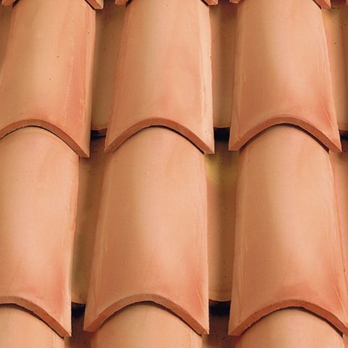 Telha colonial - COPPO UMBRO TOSCANO ROSATO - INDUSTRIE COTTO POSSAGNO - com ventilação / cerâmica