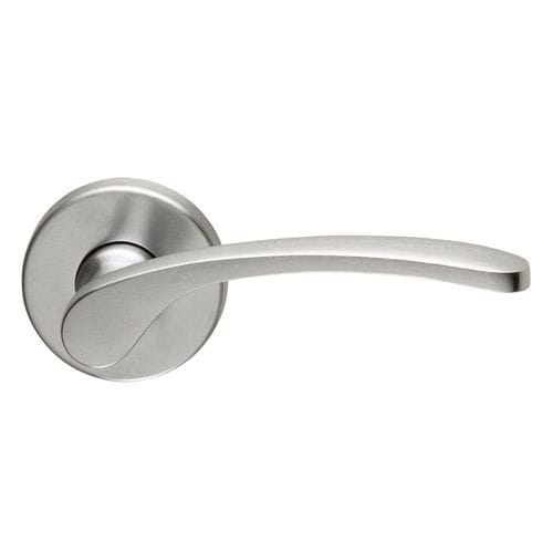 Maçaneta para porta - LAURA - MARTINELLI - em latão / contemporânea / cromada