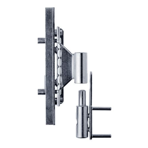Dobradiça para porta - BIXACTA 483 : CF483160H511;CG482160H517 - OTLAV - em aço zincado / de duas lâminas / da linha residencial