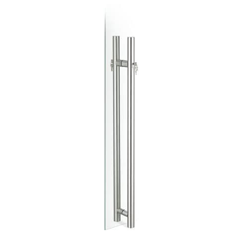 Puxador para porta - KLS.Y01.0000 - PBA - em aço inoxidável / contemporâneo / com fechadura