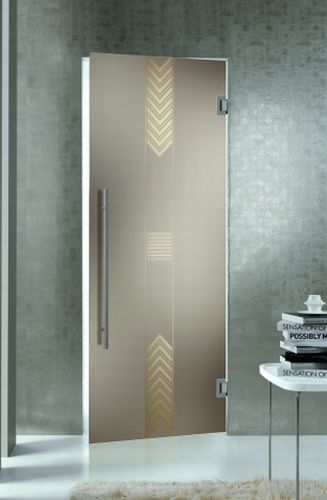 Porta interna - DINAMICA - CRISTAL PORTE D'ARREDO - em vidro / de abrir / com vidro