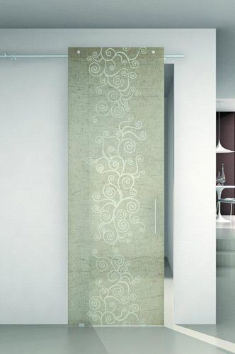 Porta interna - GIGA - CRISTAL PORTE D'ARREDO - em vidro / de abrir / de correr