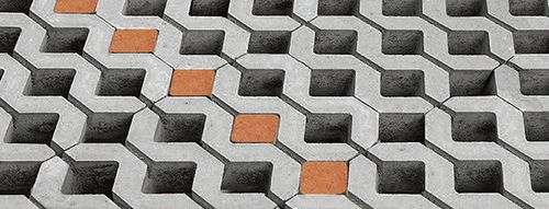 Bloco de pavimentação em concreto - GRAN PARK - FAVARO1 - drenante