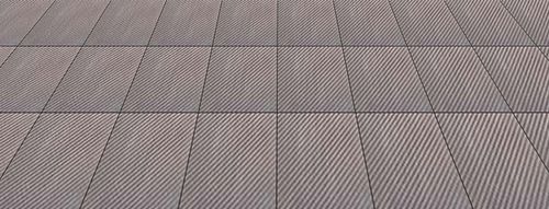 Placas de revestimento em concreto - DIAGONAL - FAVARO1 - ranhurada / para ambiente externo / de piso