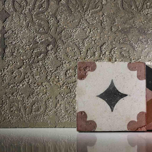 Placas de revestimento em grés porcelanato - PETRA - NOVACOLOR - com relevo / para ambiente interno / de parede