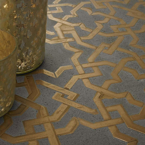 Placas de revestimento em grés porcelanato - INFINITY TRELLIS CUTFILE - NOVACOLOR - polida / para ambiente interno / de piso