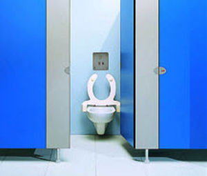 Divisória sanitária em alumínio - SCENA - SOEMA - para banheiro / para edifício de uso público