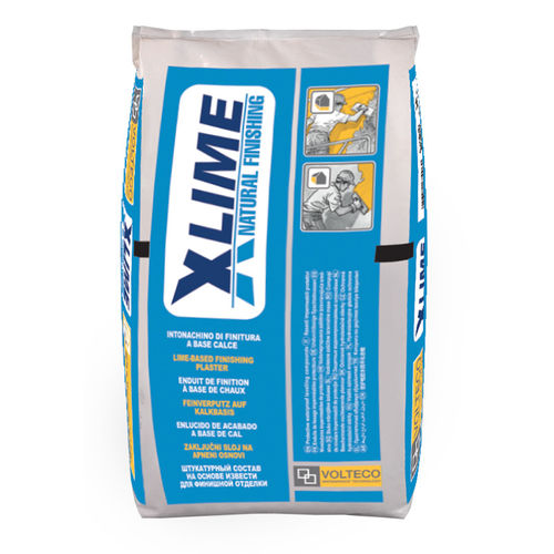 Reboco de acabamento - X-LIME - VOLTECO - para área externa / para fachada / de gesso