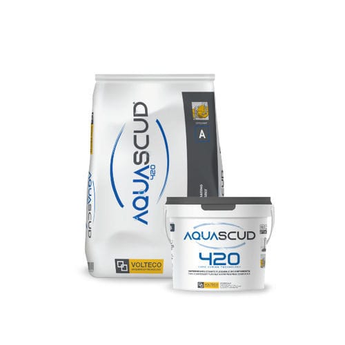 Sistema de impermeabilização para sacada - AQUASCUD 420 - VOLTECO - para isolamento térmico pelo exterior / para pátio / para reforma