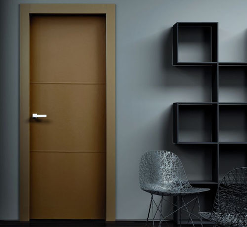 Porta interna - Chic Prima - PAIL SERRAMENTI - em madeira / em couro / de abrir