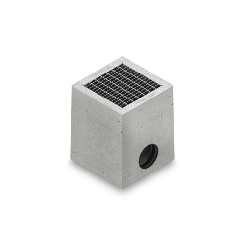 Caixa de inspeção de esgoto em material plástico - FASERFIX POINT STANDARD - HAURATON - em concreto armado / em fibra de basalto / em alumínio