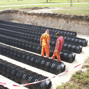 Túnel de retenção - DRAINFIX TWIN - HAURATON