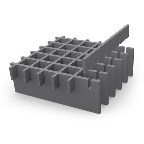 Grade de piso em aço inoxidável - DUTY - MEISER - para passarela / para passarela industrial / para piso externo