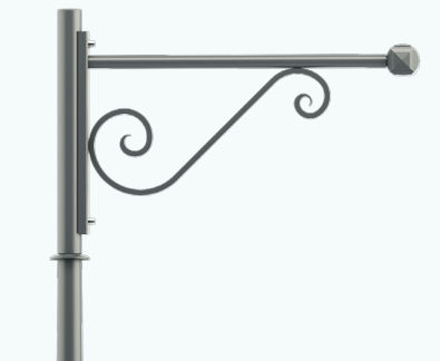 Suporte de candeeiro urbano em aço - AIXOISE - GROUPE RAGNI