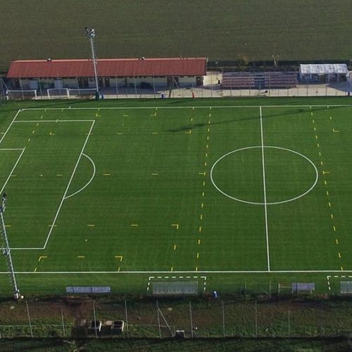 Grama sintética - DUO SHAPE - LIMONTA SPORT - em rolo / para campo ou quadra esportiva