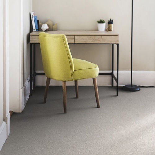Carpete tufado - SOFT PERFECTION  - LANO N.V. - em seda / de cor lisa / cinza