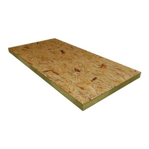 Painel sanduíche para fachada - ISOSANDWICH® 2K - ISOSYSTEM - para telhado / face em madeira / face em OSB