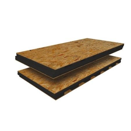 Painel sanduíche para cobertura - ISOVENT TOP 2K - ISOSYSTEM - face em OSB / núcleo em poliestireno expandido / de alta resistência