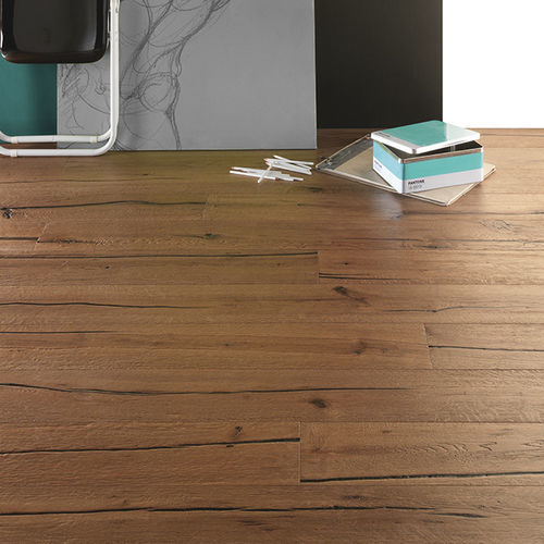 Piso estruturado - Alberta - BERTI PAVIMENTI LEGNO - em carvalho / flutuante / de tábua larga
