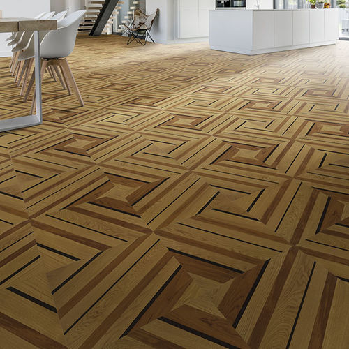 Piso estruturado - Athene - BERTI PAVIMENTI LEGNO - em teca / em wengé / em carvalho natural