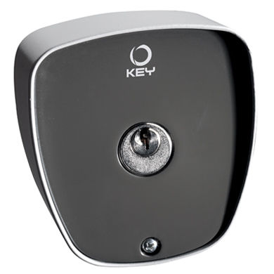 Interruptor para sistema de automação residencial - SEL-M - KEY AUTOMATION - com chave / de sobrepor / metálico