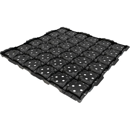 Manta drenante excrescência - DRAINROOF  - GEOPLAST - de drenagem de telhado verde