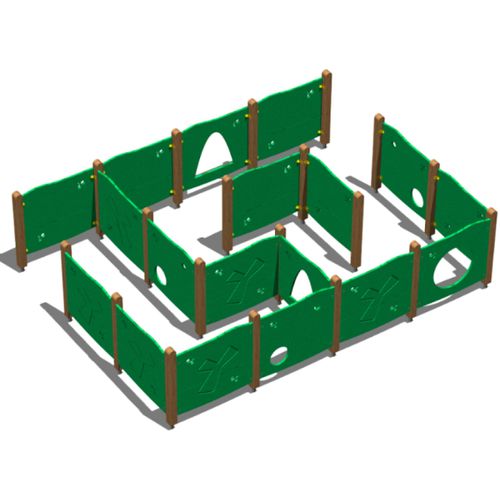 Labirinto para parque infantil - 015032 - LEGNOLANDIA