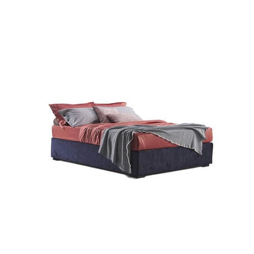 Cama de casal - Devon - Milano Bedding - contemporânea / estofada / com cabeceira