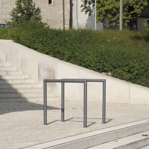 Bicicletário de piso - C300 - BENKERT BÄNKE - para espaço público / em aço inoxidável / da linha comercial