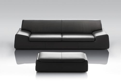 Sofá-cama - WIND - steiner - contemporâneo / em tecido / em couro