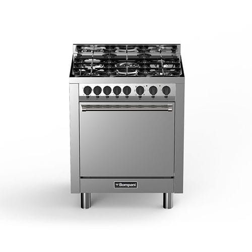 Fogão a gás - BO793DC/N - Bompani - elétrico / em aço inoxidável / em ferro fundido