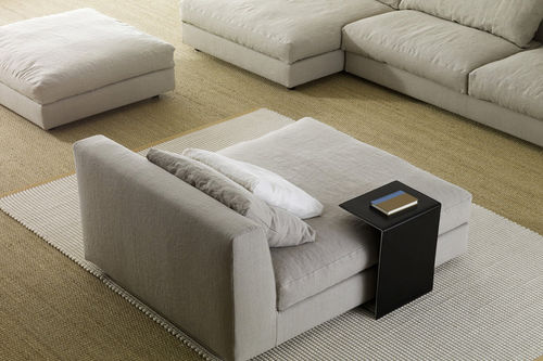 Chaise longue contemporânea - SIMPLE - ferlea - em tecido