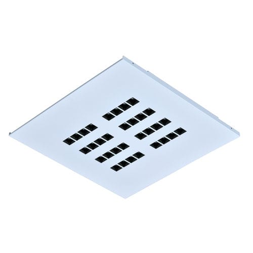 Plafon contemporâneo - EVOLUX - SFEL - quadrado / retangular / em aço