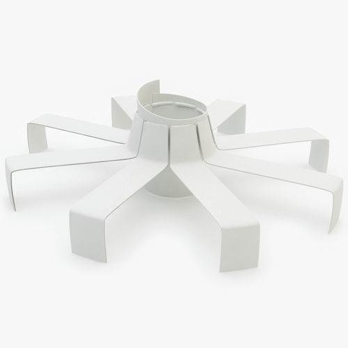 Banco para espaço público de design original - FLOWER - LAB23 - em aço galvanizado / em aço revestido a pó / em material compósito
