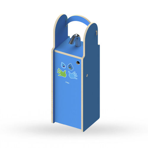 Dispenser de álcool em gel de piso - FUN  - Stern Engineering Ltd. - automático / para escola