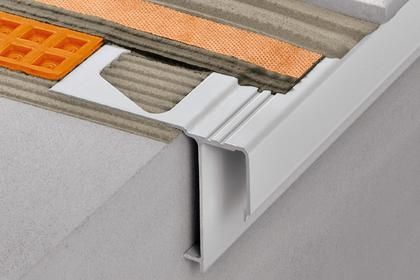 Rufo para terraço de cobertura - SCHLUTER®-BARA-ESOT - Schluter Systems